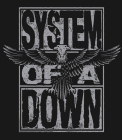 nášivka na záda, zádovka System Of A Down - Eagle Logo