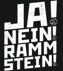 nášivka na záda, zádovka Rammstein - Ja! Nein! Rammstein!