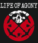 nášivka na záda, zádovka Life Of Agony - logo