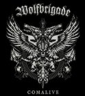 nášivka na záda, zádovka Wolfbrigade - Comalive