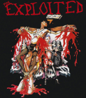 nášivka na záda, zádovka The Exploited - Cross