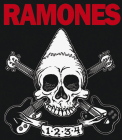 nášivka na záda, zádovka Ramones - 1234