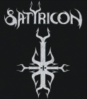 nášivka na záda, zádovka Satyricon - logo