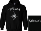 mikina s kapucí Satyricon - logo