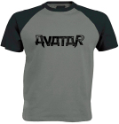 šedočerné triko Avatar