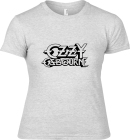 šedivé dámské triko Ozzy Osbourne