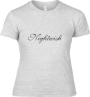 šedivé dámské triko Nightwish