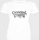 bílé dámské triko Cannibal Corpse