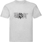 šedivé pánské triko Slipknot