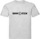 šedivé pánské triko Rammstein