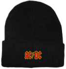 čepice, kulich AC/DC - red yellow