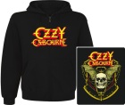 mikina s kapucí a zipem Ozzy Osbourne - Crowned Skull