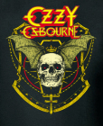 nášivka na záda, zádovka Ozzy Osbourne - Crowned Skull