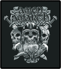 nášivka na záda, zádovka Amon Amarth - Warrior Skull