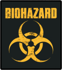 nášivka na záda, zádovka Biohazard - logo