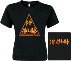 dámské triko Def Leppard - logo II