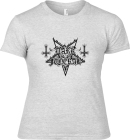 šedivé dámské triko Dark Funeral