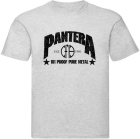 šedivé pánské triko Pantera