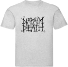šedivé pánské triko Napalm Death