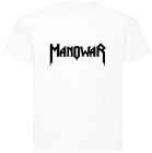 bílé pánské triko Manowar