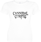 bílé dámské triko Cannibal Corpse