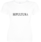 bílé dámské triko Sepultura II