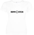 bílé dámské triko Rammstein