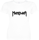 bílé dámské triko Manowar