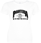 bílé dámské triko Pantera