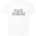bílé pánské triko Iron Maiden
