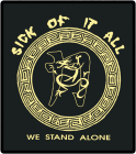 nášivka na záda, zádovka Sick Of It All - We Stand Alone