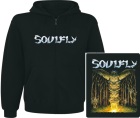 mikina s kapucí a zipem Soulfly - Totem