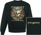 mikina bez kapuce Testament - First Strike Still Deadly