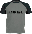 šedočerné triko Linkin Park