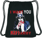 vak na záda Kiss - I Want You Kiss Army
