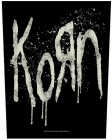 nášivka na záda, zádovka Korn - Splatter Logo