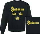 mikina bez kapuce Sabaton - crowns