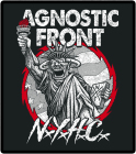 nášivka na záda, zádovka Agnostic Front - NYHC