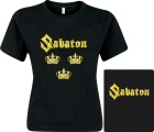 dámské triko Sabaton - crowns