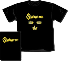 dětské triko Sabaton - crowns