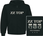 mikina s kapucí a zipem ZZ Top - Tres Hombres
