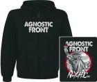 mikina s kapucí a zipem Agnostic Front - NYHC