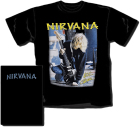 triko Nirvana - Kurt Cobain quitar