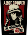 nášivka na záda Alice Cooper - I'm Watching You