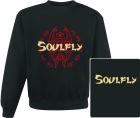 mikina bez kapuce Soulfly - logo