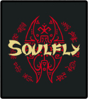 nášivka na záda, zádovka Soulfly - logo