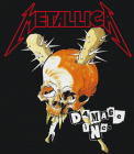 nášivka na záda, zádovka Metallica - Damage Inc.
