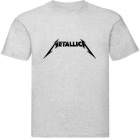 šedivé pánské triko Metallica