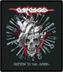 nášivka na záda, zádovka Carcass - Rotten To The Gore