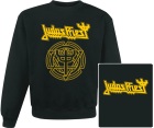 mikina bez kapuce Judas Priest - yellow logo